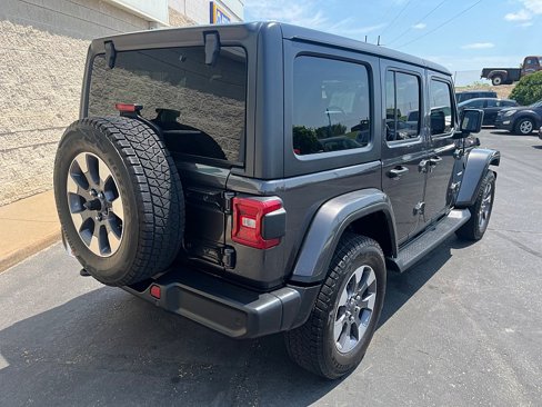 Used 2021 Jeep Wrangler Unlimited Sahara w/ Uconnect 4C Nav & Sound Group image 8