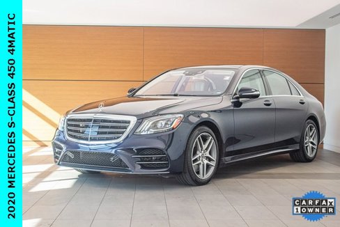 Used 2020 Mercedes-Benz S 450 4MATIC Sedan image 1