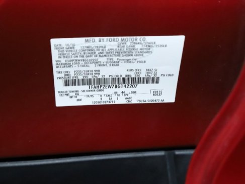 Used 2011 Ford Taurus SEL w/ 201A Rapid Spec Order Code image 19