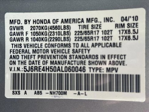 Used 2010 Honda CR-V EX image 27