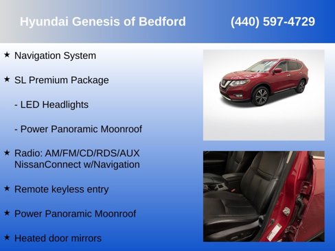 Used 2017 Nissan Rogue SL w/ SL Premium Package image 7