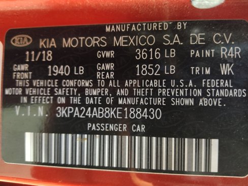 Used 2019 Kia Rio S image 33