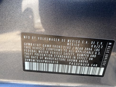 Certified 2023 Volkswagen Jetta S image 33