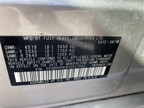 Used 2017 Subaru Legacy 2.5i Limited image 26