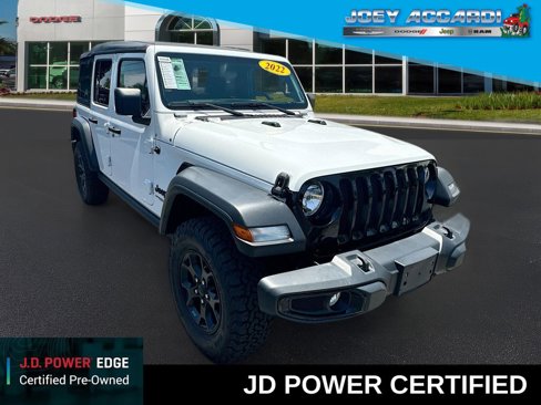 Used 2022 Jeep Wrangler Unlimited Sport image 1