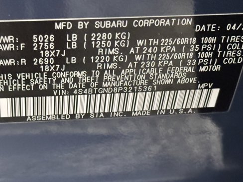 Used 2023 Subaru Outback Limited XT image 28