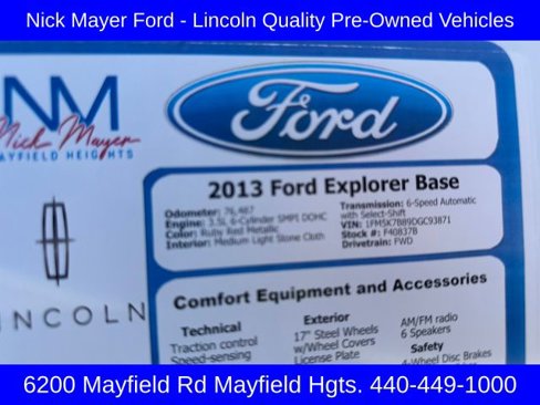 Used 2013 Ford Explorer FWD image 32