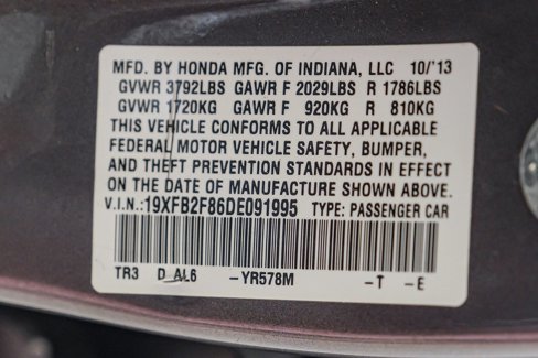 Used 2013 Honda Civic EX image 46