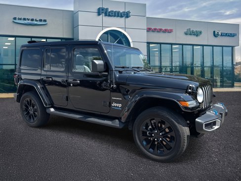 Used 2022 Jeep Wrangler Unlimited Sahara w/ Cold Weather Group image 1