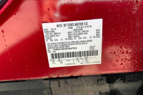 Certified 2019 Ford Explorer XLT w/ Equipment Group 201A image 33