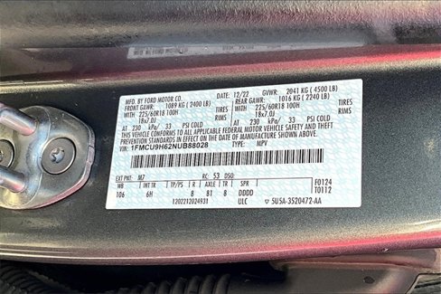 Used 2022 Ford Escape SEL image 16
