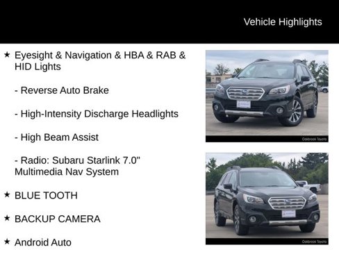 Used 2017 Subaru Outback 2.5i Limited image 7