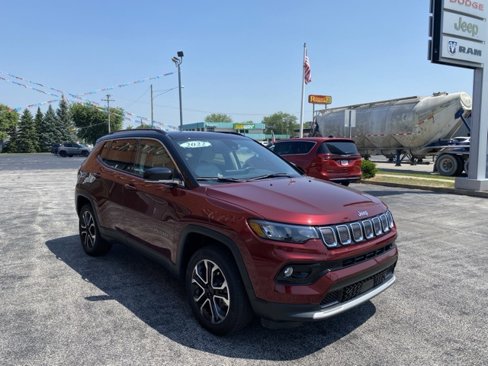 Used 2022 Jeep Compass Limited w/ Sun and Sound Group image 3
