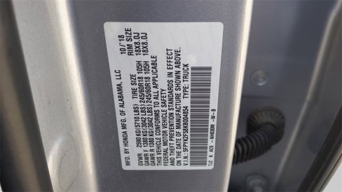 Used 2019 Honda Ridgeline RTL image 18