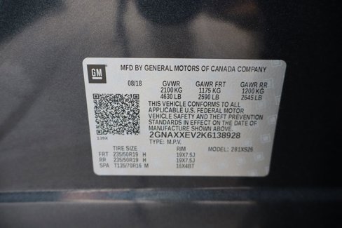 Used 2019 Chevrolet Equinox Premier image 53