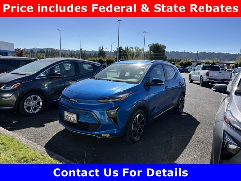 Used 2022 Chevrolet Bolt EUV Premier w/ Sun & Sound Package image 1