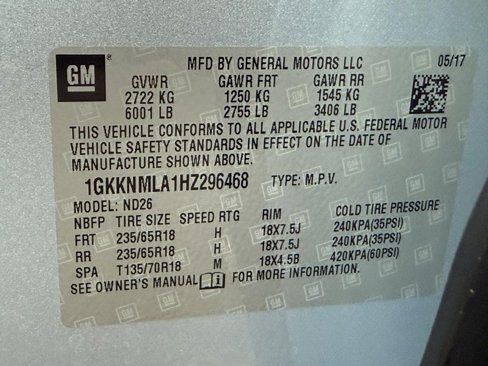 Used 2017 GMC Acadia SLT image 27
