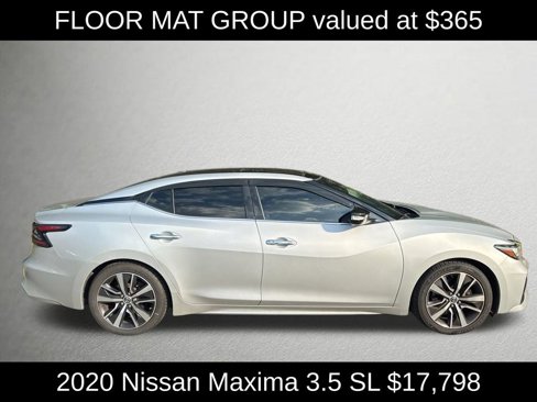 Used 2020 Nissan Maxima 3.5 SL w/ Floor Mat Group image 2