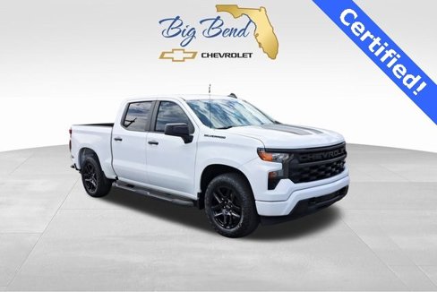 Certified 2022 Chevrolet Silverado 1500 Custom w/ Rally Edition image 1