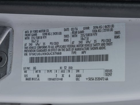 Used 2016 Ford Escape Titanium image 37