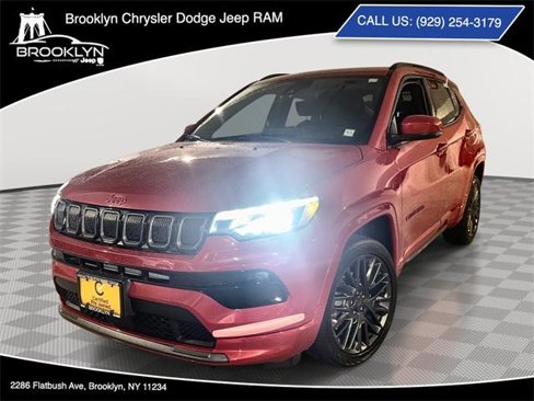 Certified 2022 Jeep Compass Limited w/ (RED) Package image 1