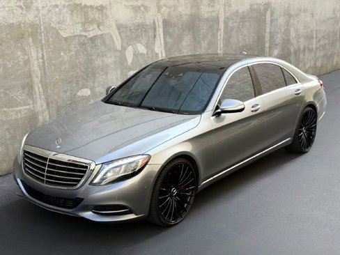 Used 2015 Mercedes-Benz S 550 4MATIC Sedan image 2