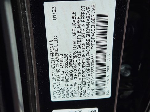 Used 2023 Honda Accord EX image 37