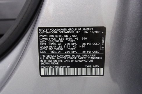 Used 2022 Volkswagen Atlas SE image 25