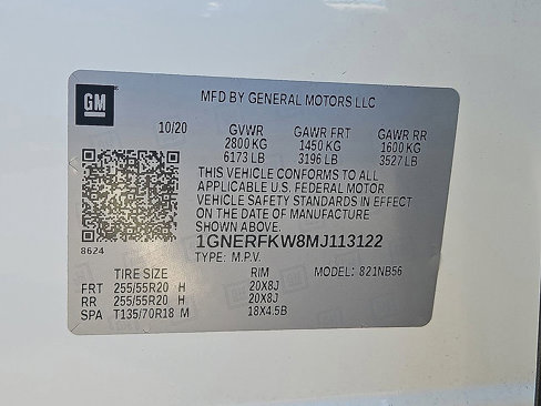 Certified 2021 Chevrolet Traverse LS w/ LPO, Blackout Package image 32
