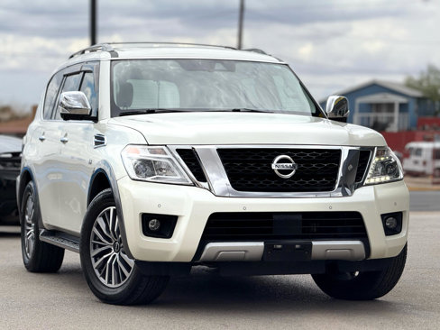 Used 2018 Nissan Armada Platinum w/ Captain Seat Package image 2