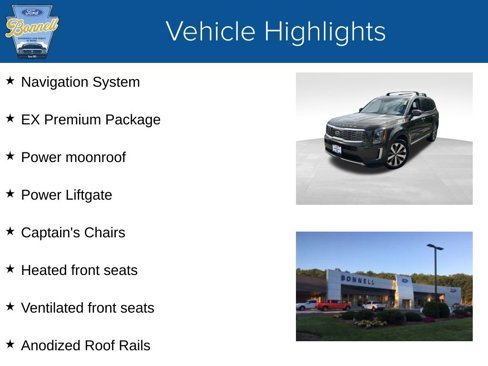 Used 2020 Kia Telluride EX w/ EX Premium Package image 5