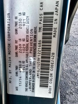 Used 2015 MAZDA MAZDA6 Sport image 27