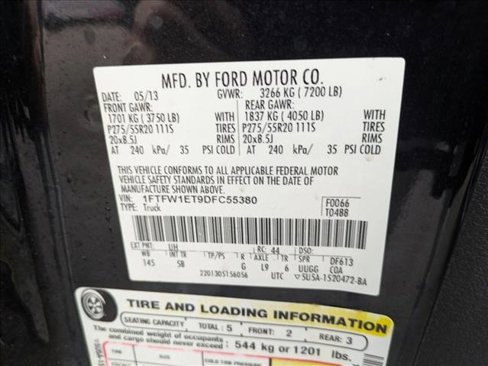 Used 2013 Ford F150 FX4 w/ Luxury Equipment Group image 15