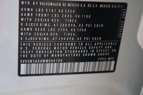 Used 2021 Volkswagen Tiguan SE R-Line image 28