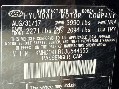 Used 2018 Hyundai Elantra Sport image 42
