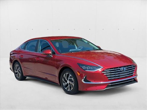 Used 2023 Hyundai Sonata Blue image 3