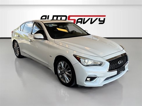 Used 2019 INFINITI Q50 Luxe w/ Essential Package (3.0T Luxe) image 1