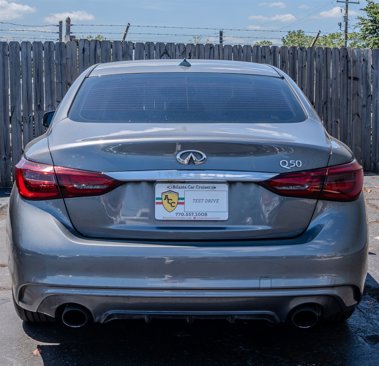Used 2018 INFINITI Q50 Luxe w/ Essential Package (3.0T Luxe) image 4