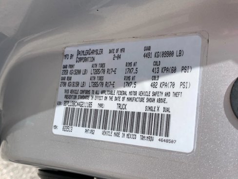 Used 2004 Dodge Ram 3500 Truck SLT w/ Trailer Tow Group image 27