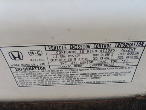 Used 2012 Honda Civic LX image 39