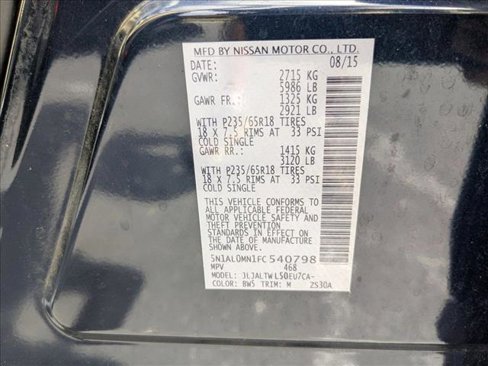 Used 2015 INFINITI QX60 FWD w/ Premium Plus Package image 20