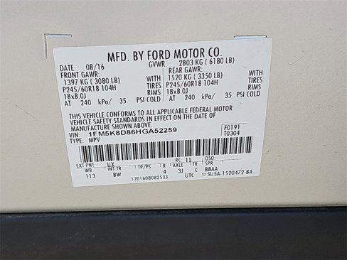 Used 2017 Ford Explorer XLT w/ Equipment Group 202A image 37