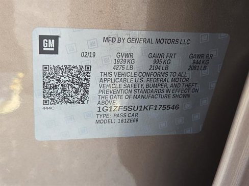 Used 2019 Chevrolet Malibu Hybrid w/ Leather Package image 32