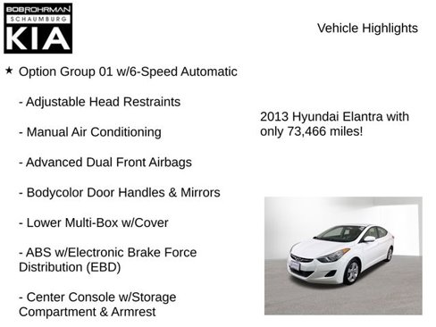 Used 2013 Hyundai Elantra GLS image 7