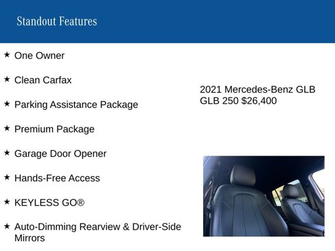 Certified 2021 Mercedes-Benz GLB 250 image 8