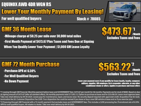 New 2025 Chevrolet Equinox RS w/ Safety and Technology Package image 2