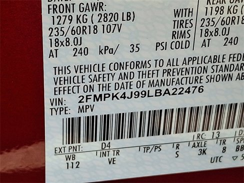 Used 2020 Ford Edge SEL w/ Convenience Package image 28