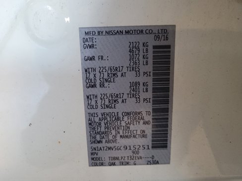 Used 2016 Nissan Rogue S image 33