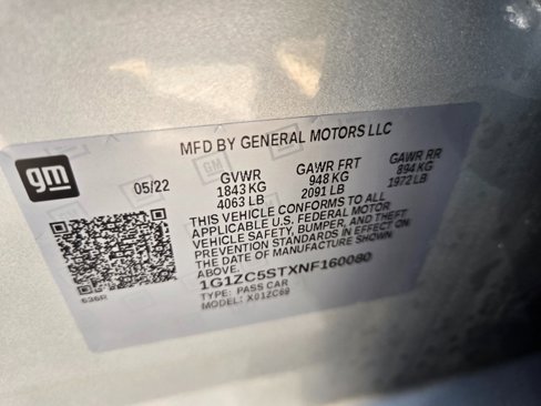 Used 2022 Chevrolet Malibu LS w/ Driver Confidence Package II image 11