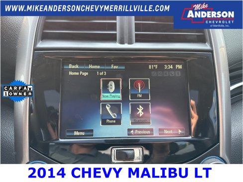 Used 2014 Chevrolet Malibu LT w/ Power Convenience Package image 19